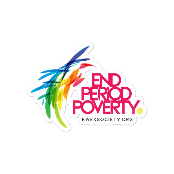 End Period Poverty stickers