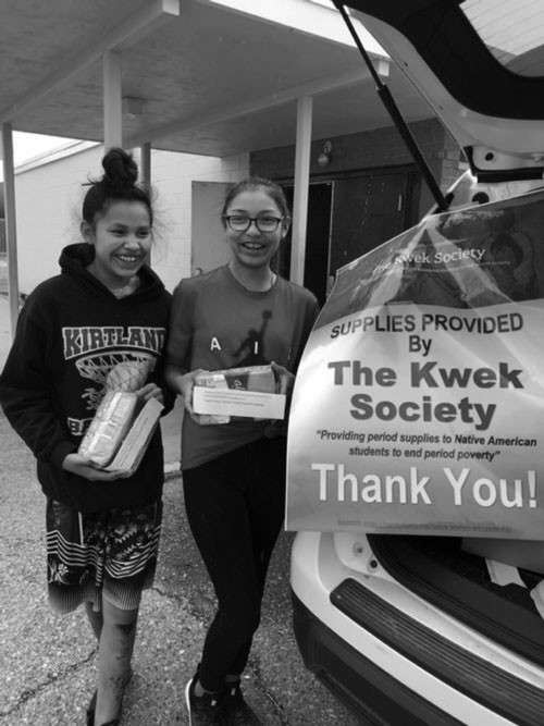 CENTRAL CONSOLIDATED SCHOOL DISTRICT Students with the kwek Society