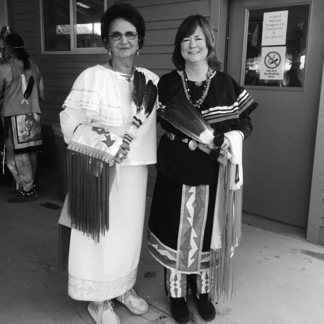 The Kwek Society's Eva Marie Carney and CPN Vice-Chairman Linda Capps The Kwek Society's Eva Marie Carney and CPN Vice-Chairman Linda Capps